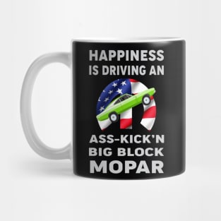 Happiness is driving Mug